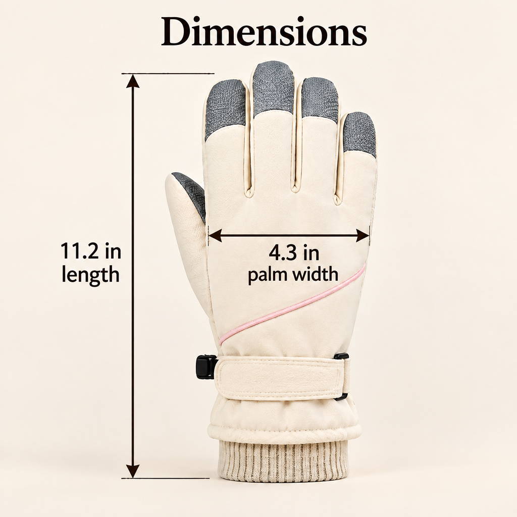 Aldenwyn™ Cream & Blush Gloves
