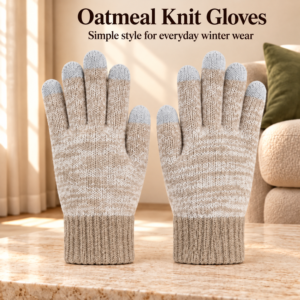 Aldenwyn™ Oatmeal Knit Gloves