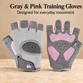 Aldenwyn™ Gray & Pink Training Gloves