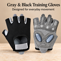 Aldenwyn™ Gray & Black Training Gloves